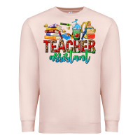 Pale Pink teacher assistant Premium Sweatshirt - NancyCooperArtShop
