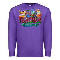 Purple teacher assistant Premium Sweatshirt - NancyCooperArtShop