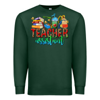 Sports Green teacher assistant Premium Sweatshirt - NancyCooperArtShop
