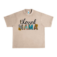 French Oak blessed mama Urban Heavy Tee - CowhideDigitalArt