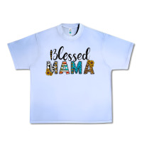 Grape Ice blessed mama Urban Heavy Tee - CowhideDigitalArt