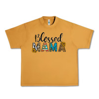 Peanut Butter blessed mama Urban Heavy Tee - CowhideDigitalArt