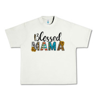Pistachio blessed mama Urban Heavy Tee - CowhideDigitalArt