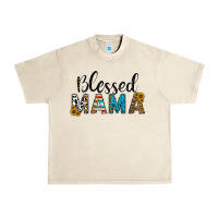 Sandshell blessed mama Urban Heavy Tee - CowhideDigitalArt