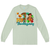 Matcha my first thanksgiving with turkey Long Sleeve Tee - AdoDesignShop
