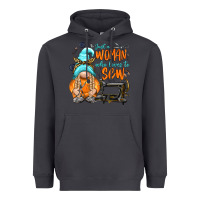 Smoke just a woman who loves to sew Heavyweight Hoodie - NancyCooperArtShop