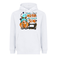 White just a woman who loves to sew Heavyweight Hoodie - NancyCooperArtShop