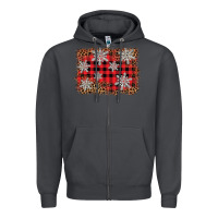 Smoke snowflake background Zipper Hoodie - BarkalooDesign