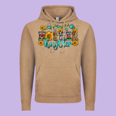 Mother Hustler Vintage Hoodie Designed By Zillion Design Studio