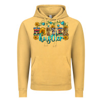 Vintage Mustard mother hustler Vintage Hoodie - Zillion Design Studio