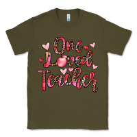 Army Green one loved teacher Classic Tee - JahusDesignShop