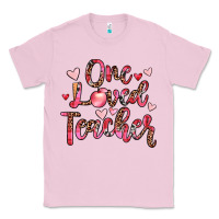 Bubblegum Pink one loved teacher Classic Tee - JahusDesignShop