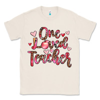 Natural one loved teacher Classic Tee - JahusDesignShop