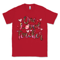 Red one loved teacher Classic Tee - JahusDesignShop
