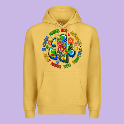 What Makes You Different Is What Makes You Beautif Premium Hoodie Designed By Artiststas