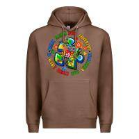 Chestnut what makes you different is what makes you beautif Premium Hoodie - Artiststas