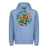 Colony Blue what makes you different is what makes you beautif Premium Hoodie - Artiststas