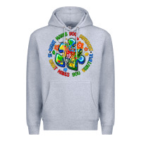 Heather Grey what makes you different is what makes you beautif Premium Hoodie - Artiststas