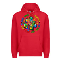 Red what makes you different is what makes you beautif Premium Hoodie - Artiststas