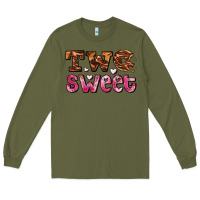Army Green two sweet donut Long Sleeve Tee - AdoDesignShop