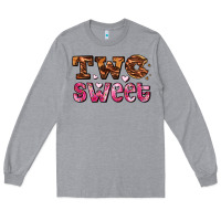 Heather Grey two sweet donut Long Sleeve Tee - AdoDesignShop