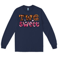 Navy two sweet donut Long Sleeve Tee - AdoDesignShop