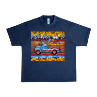 Navy american truck tumbler Urban Heavy Tee - HRA Design Shop