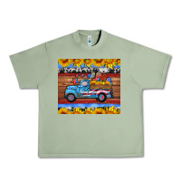Oil Green american truck tumbler Urban Heavy Tee - HRA Design Shop