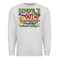 Dove Grey schools out forever Premium Sweatshirt - NancyCooperArtShop