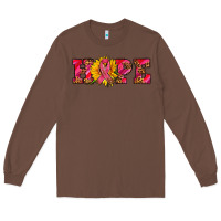 Chestnut hope sunflower and ribbon Long Sleeve Tee - AdoDesignShop