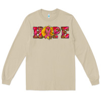 Mushroom hope sunflower and ribbon Long Sleeve Tee - AdoDesignShop