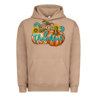 Pigment Burro Thankful Urban Hoodie - texasbilliewilder