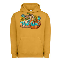 Pigment Peanut Butter Thankful Urban Hoodie - texasbilliewilder
