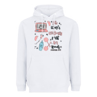 White she works willingly with her hands Heavyweight Hoodie - MaliasSmallBusiness