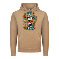 Vintage Coffee western cross Vintage Hoodie - RanaPortraitStore