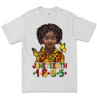 Dove Grey juneteenth 1865 black boy Premium Tee - BarkalooDesign