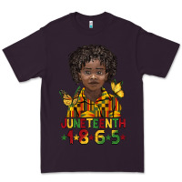 Plum juneteenth 1865 black boy Premium Tee - BarkalooDesign