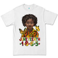 White juneteenth 1865 black boy Premium Tee - BarkalooDesign