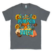 Charcoal Heather Cutest Pumpkin In The Patch Classic Tee - Artiststas