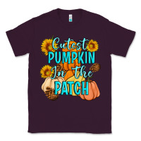 Plum Cutest Pumpkin In The Patch Classic Tee - Artiststas