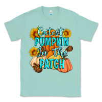 Seafoam Cutest Pumpkin In The Patch Classic Tee - Artiststas