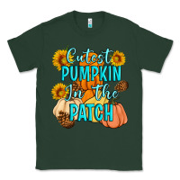 Sports Green Cutest Pumpkin In The Patch Classic Tee - Artiststas