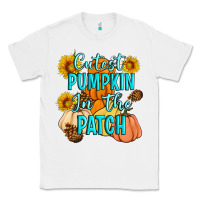 White Cutest Pumpkin In The Patch Classic Tee - Artiststas
