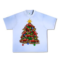 Grape Ice christmas truck tree Urban Heavy Tee - FaDigitalArtStudio