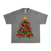 Tornado christmas truck tree Urban Heavy Tee - FaDigitalArtStudio