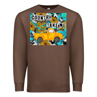 Chestnut country roads take me home Premium Sweatshirt - MaliasSmallBusiness