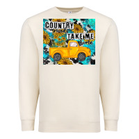 Sandshell country roads take me home Premium Sweatshirt - MaliasSmallBusiness