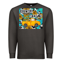 Country Roads Take Me Home Premium Sweatshirt | Teevron