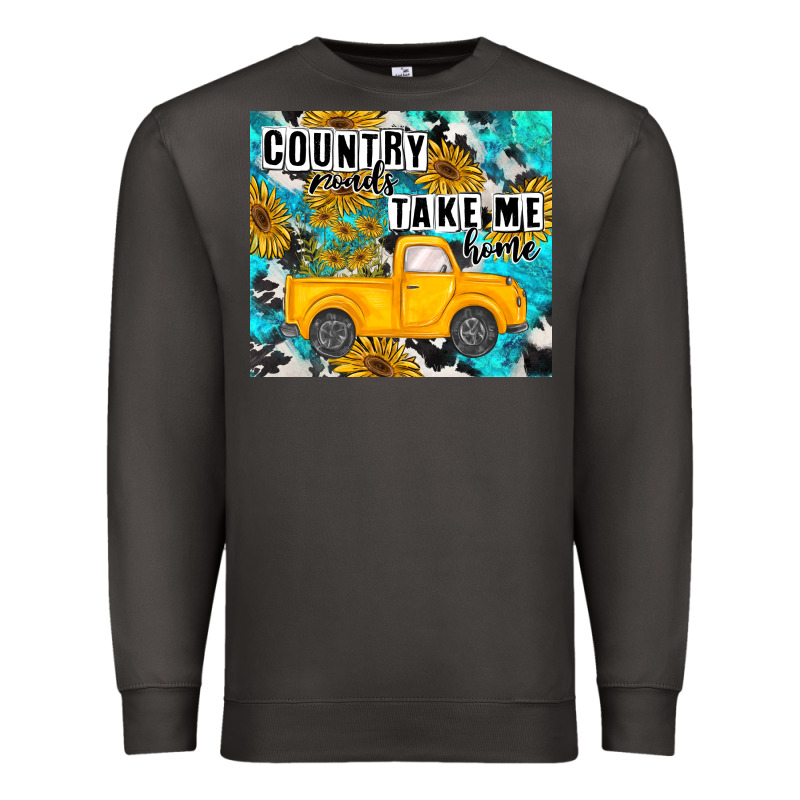 Country Roads Take Me Home Premium Sweatshirt by MaliasSmallBusiness | Teevron