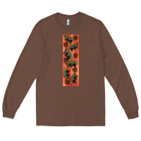 Chestnut dinosaur ankylosaurus pen wrap Long Sleeve Tee - Artiststas